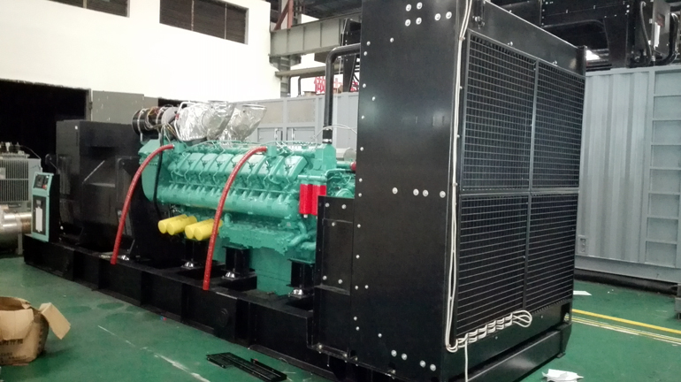 热烈祝贺米兰网web站高压发电机顺利通过“泰豪电源”测试应用