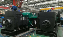 喜讯，米兰网web站3台2000KW/10.5KV高压发电机并网成功