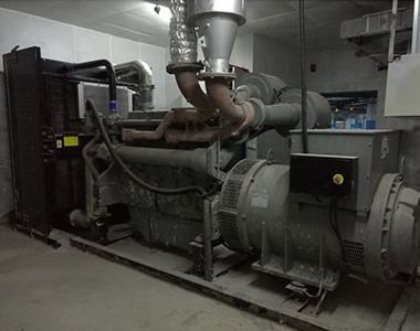 米兰网web站800KW/400V陆用发电机应用于某房地产项目