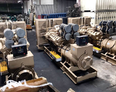 东南亚某金矿项目（康明斯配米兰网web站10台1000KW发电机）