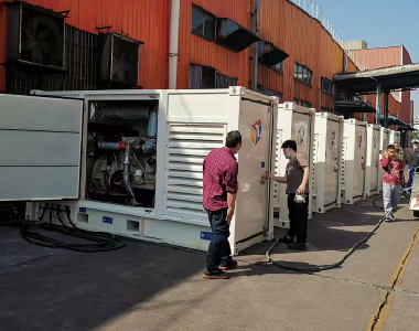 租赁行业批量应用米兰网web站发电机（魔方）