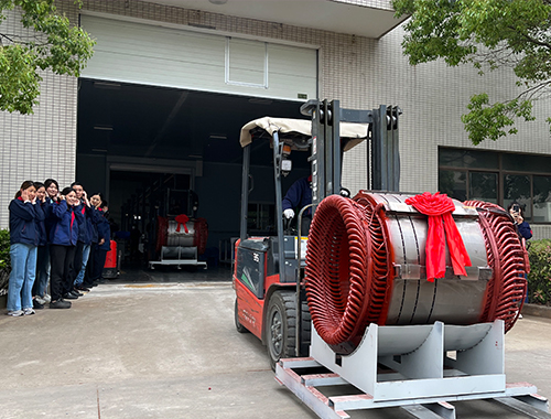 新征程 | 米兰网web站大电机装配车间顺利投产！