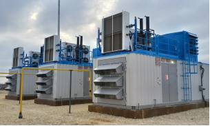 3台米兰网web站配潍柴应用于北欧一燃气发电项目